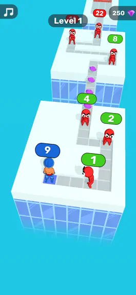 Game screenshot Stacky Guys 3D - Friends Dash mod apk