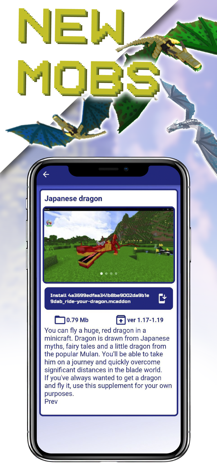 Addons Mods for Minecraft PE