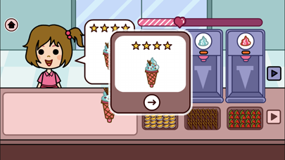 Ice cream Shop - girl games Screenshot