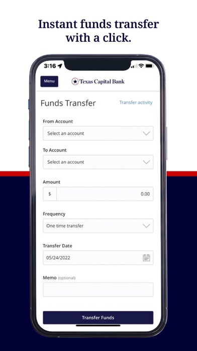 Texas Capital Bank Mobile Screenshot
