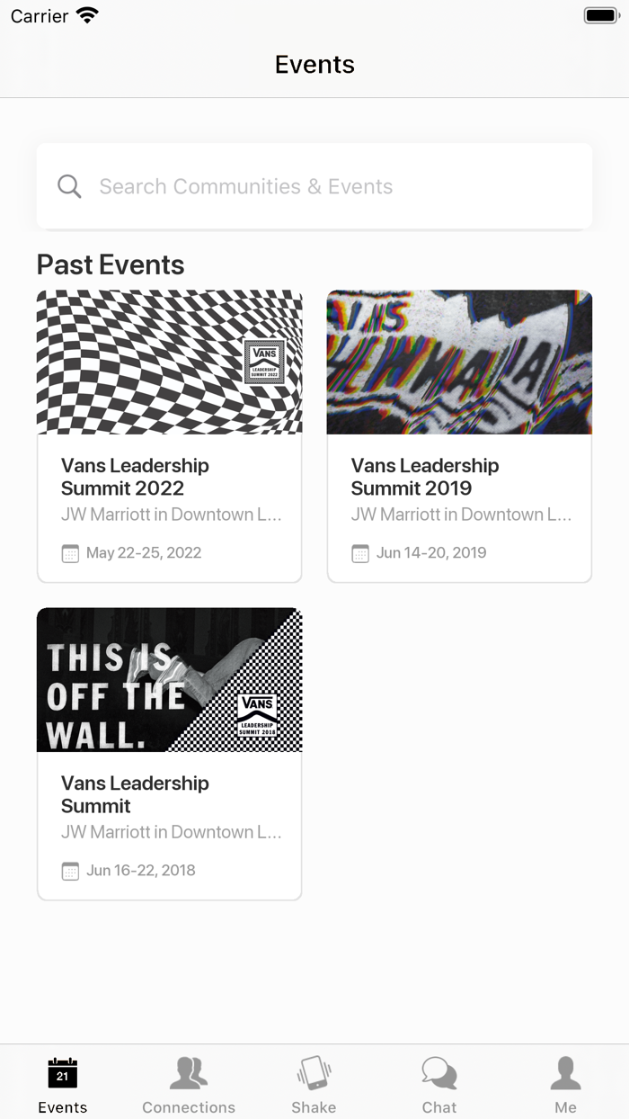 Vans Leadership Summit