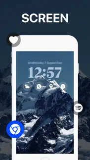 lock launcher : screen widgets iphone screenshot 2
