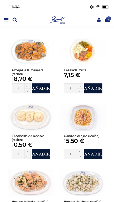 Romerijo – Comida a Domicilio Screenshot