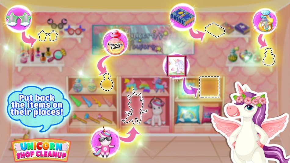 #2. Unicorn Shop Cleanup (iOS) 由: Tamoor Farid