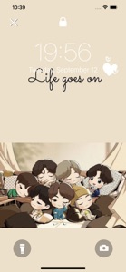 Cute BTS Live Wallpapers HD screenshot #3 for iPhone