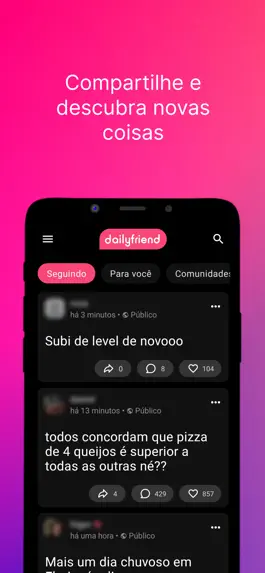 Game screenshot Dailyfriend - A rede social BR apk