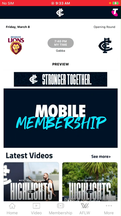 Screenshot #1 pour Carlton Official App