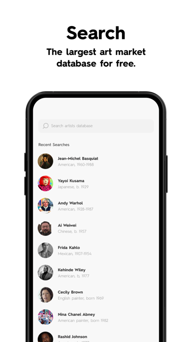 LiveArt: The Art Market App Screenshot