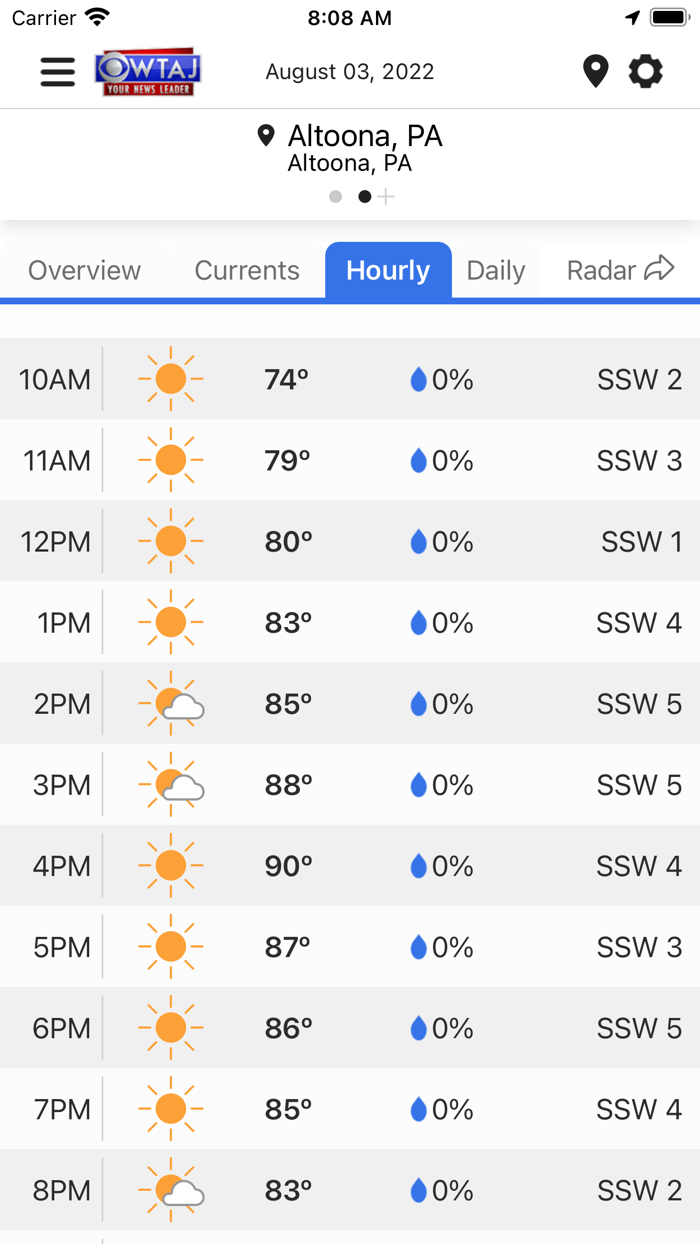 WTAJ Your Weather Authority