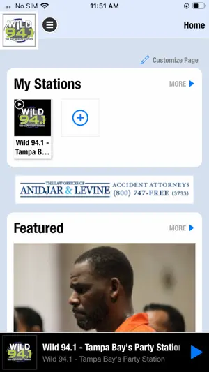 WiLD 94.1 screenshot 1