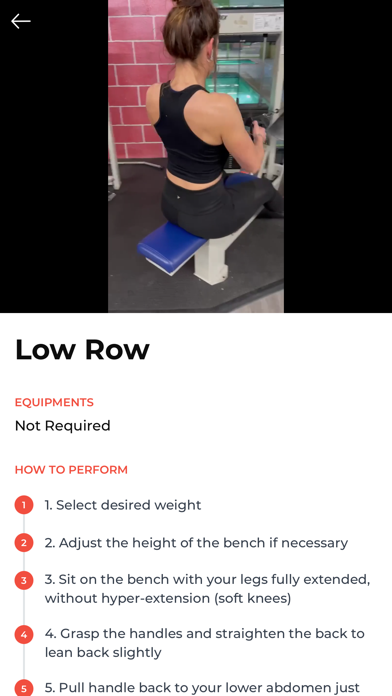 AllySha Fitness Screenshot