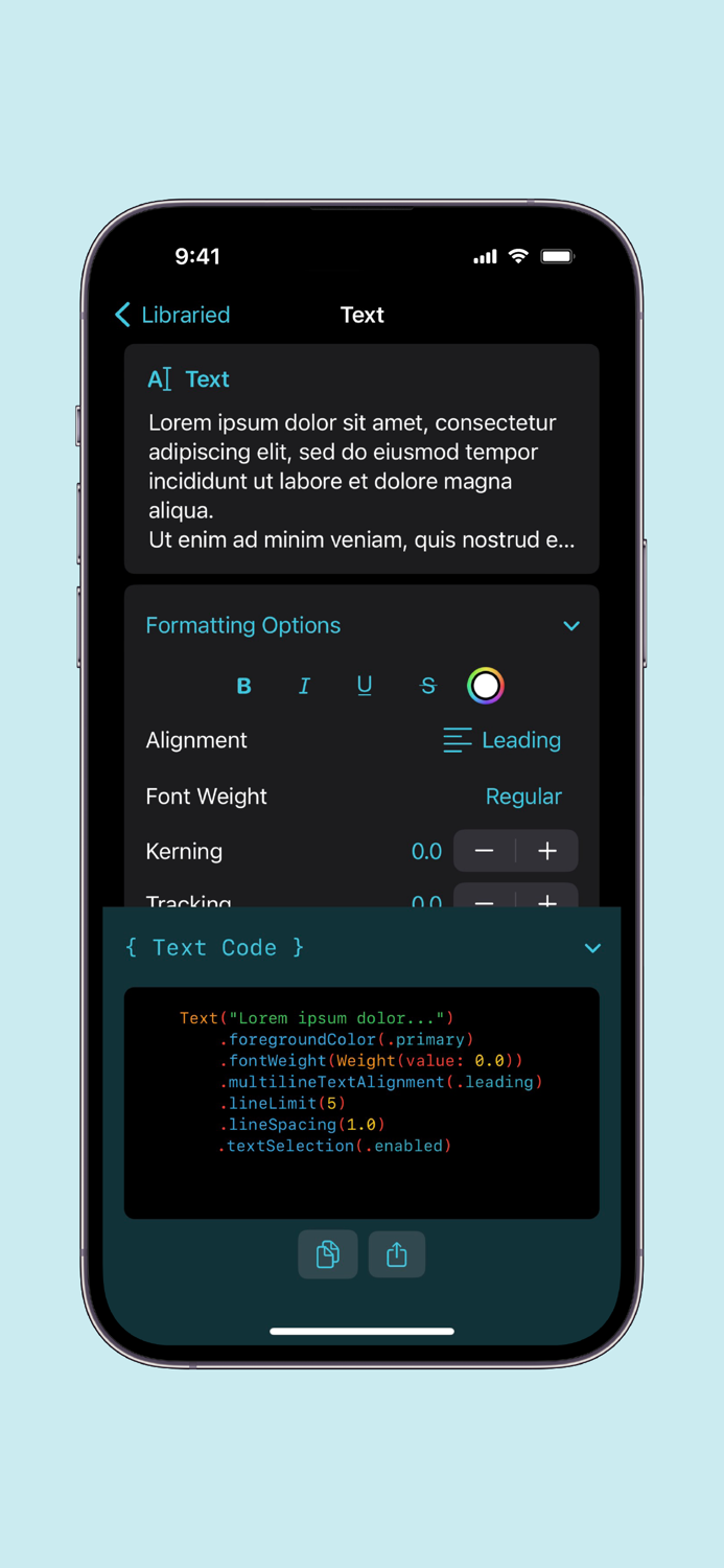 Libraried UI Components