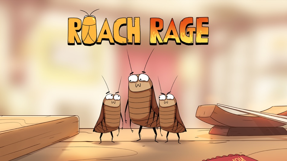 #1. Roach Rage (iOS) 由: Octagon Studio Ltd