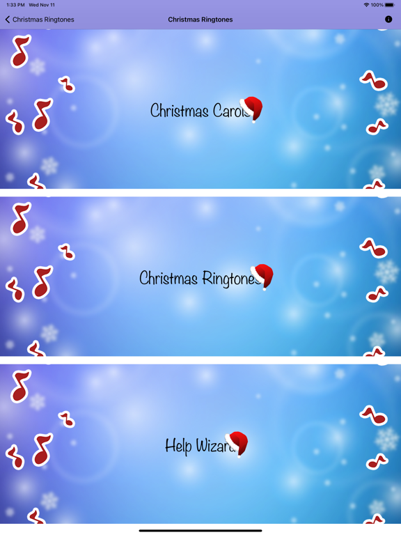 Screenshot #6 pour Sonneries et chants de Noël