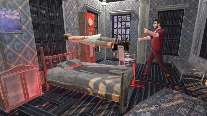 Scary haunted granny nun house