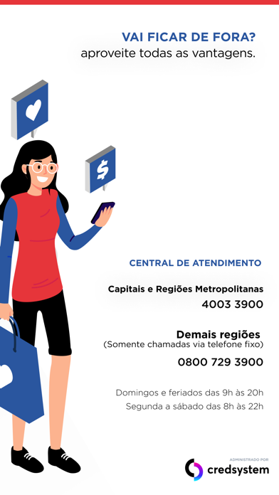 Cartão Shopping da Utilidade Screenshot