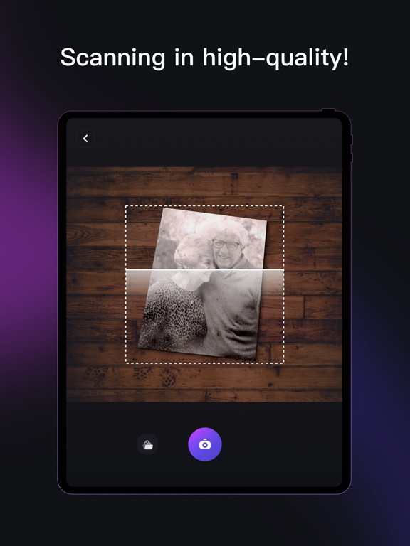 Photo Scan App by island iPad screenshot 1 - Photo & Video app
