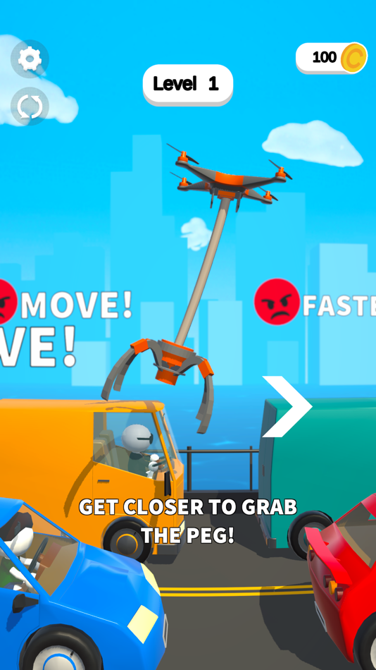 #1. Claw Builder: Drone Machine (iOS) Bởi: AI Games FZ
