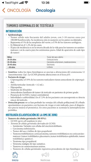 Captura de pantalla de Urología Práctica 5ª Edición en iPhone 5
