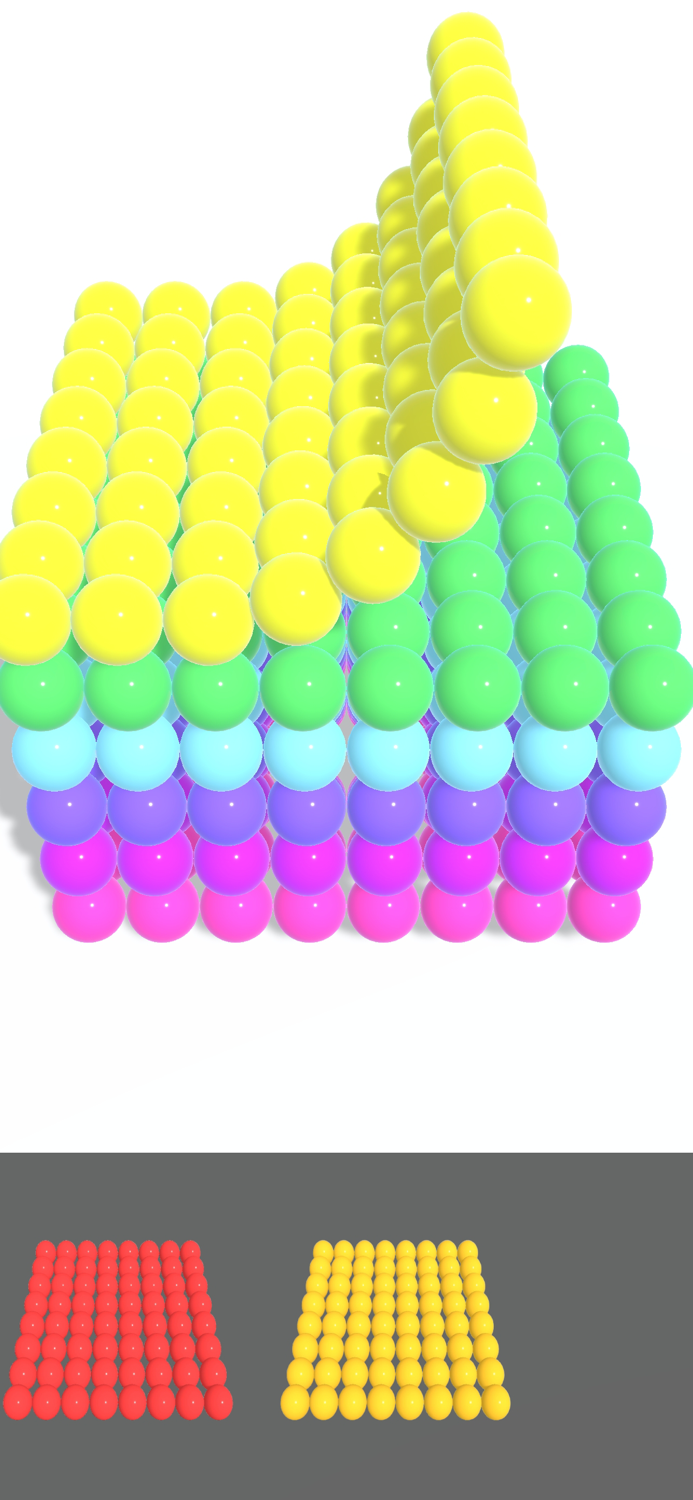 Magnetic Balls Simulation