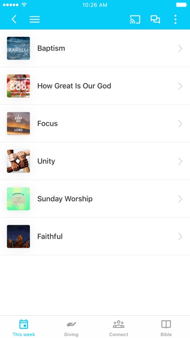 Eastern Hills Church of Christ Screenshot