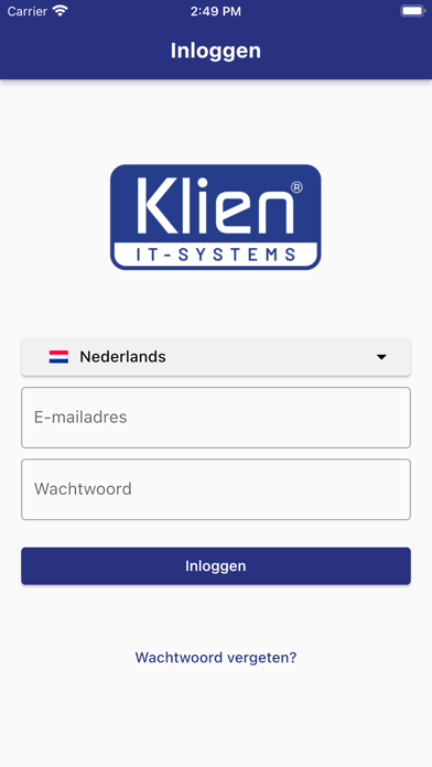 Schoonmaakbedrijf Klien Screenshot