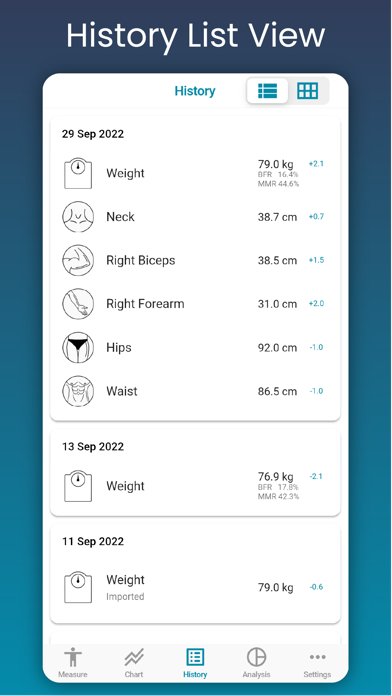 Body Measurement - Measure Up Screenshot