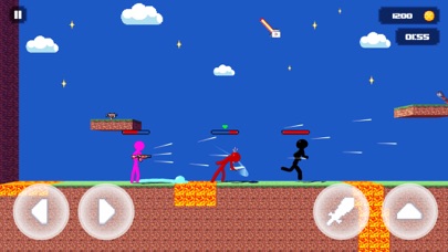 Stickman Craft Fighting 3D Screenshot