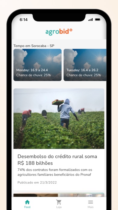 Agrobid Screenshot