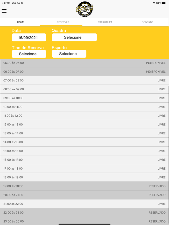 Raboni Complexo Esportivo