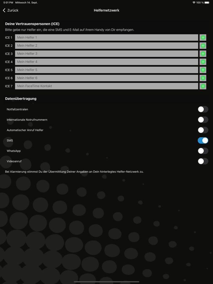 HandHelp - Notruf App System