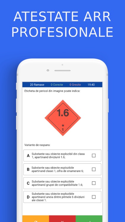 Atestate profesionale ARR