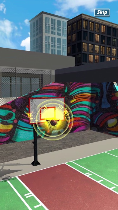 Slingshot Basketball! Screenshot