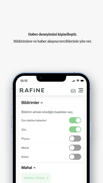 Rafine News Screenshot