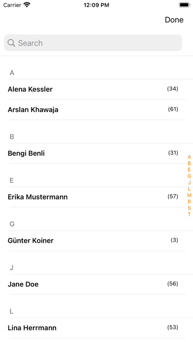 XFAIR.catering Screenshot