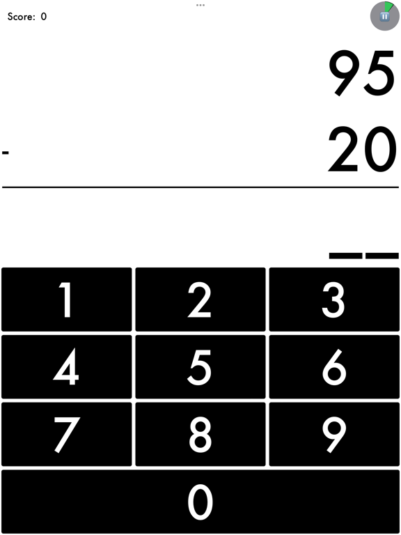Flash Subtraction Gameのおすすめ画像2