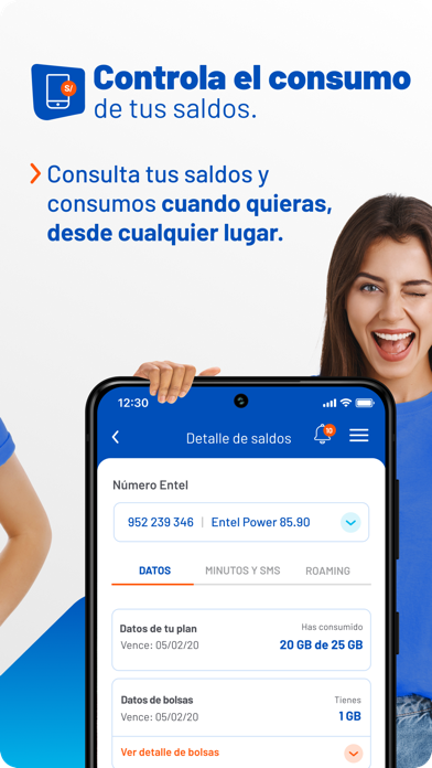 Mi Entel Perú Screenshot