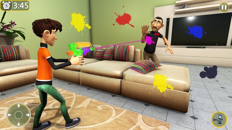 Yellow Neighbor Escape Game 3D