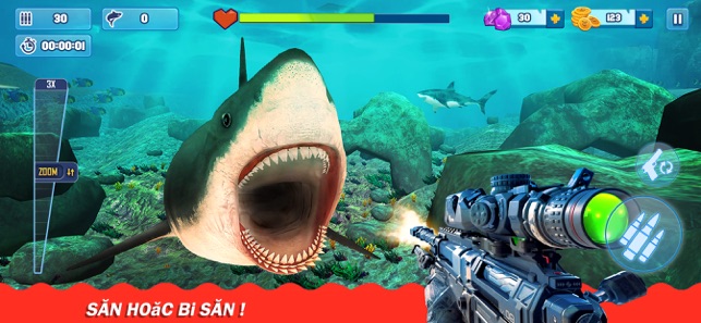 Shark Hunting Games: Sniper 3D Trên App Store