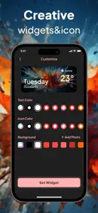 Photo Widgets - Icons themes screenshot #3 for iPhone