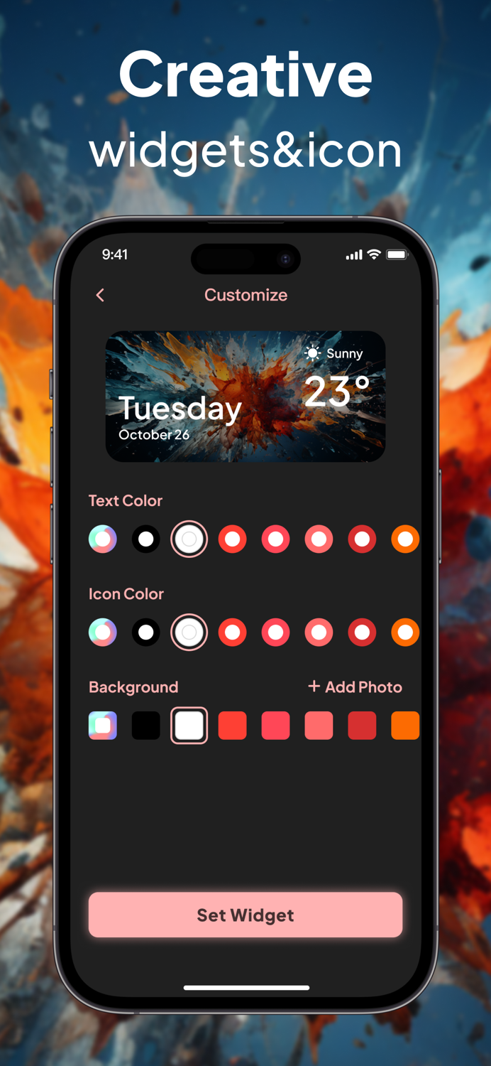 Photo Widgets - Icons themes