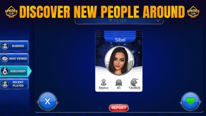 Spades Club - Online Card Game Screenshot