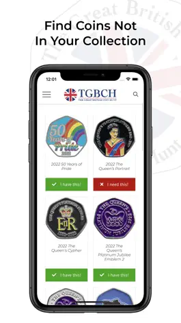 Game screenshot TGBCH Collectors App hack