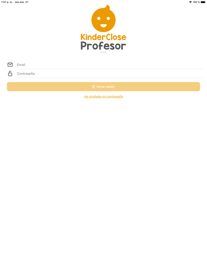 KinderClose Profesor