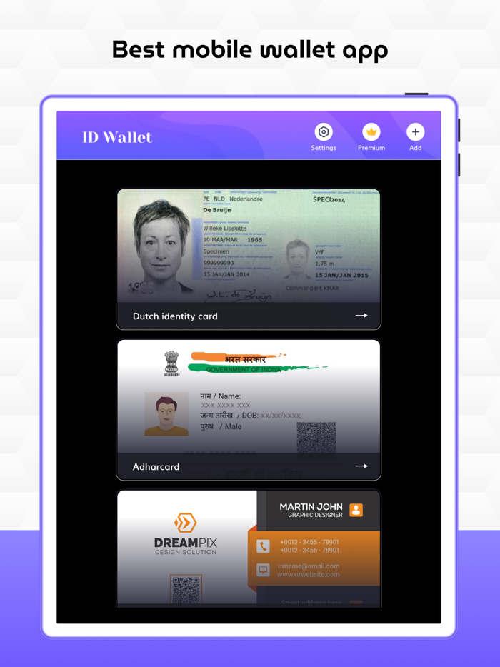 DigWallet  ID and Card Keeper