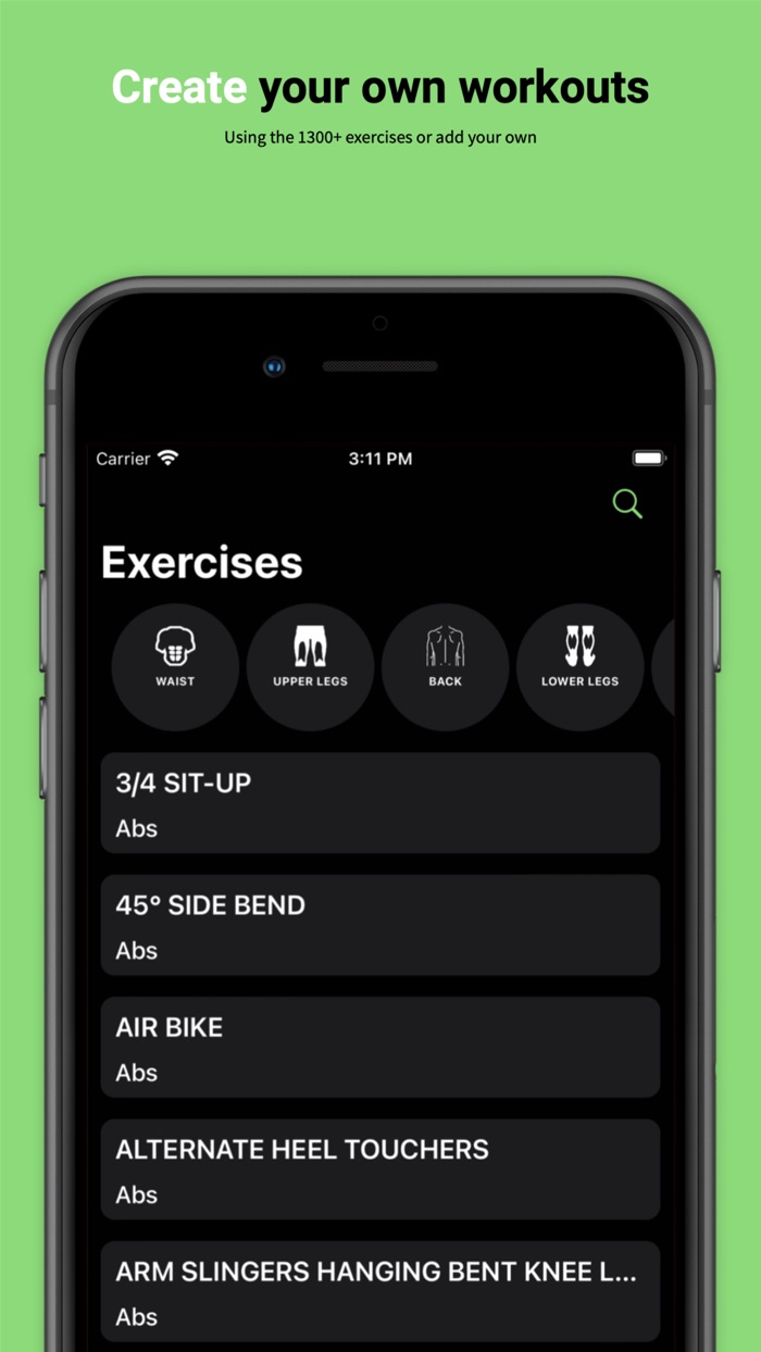 Sculpted - Workout Planner