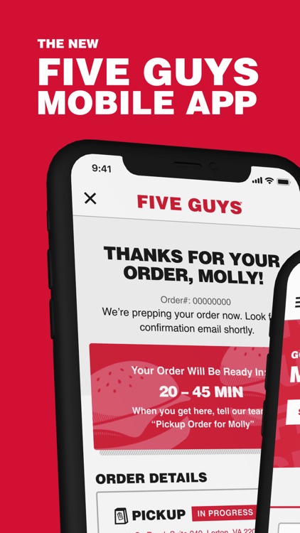 Five Guys Burgers & Fries screenshot-0