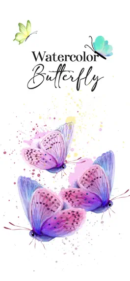 Game screenshot Watercolor Butterfly Stickers mod apk