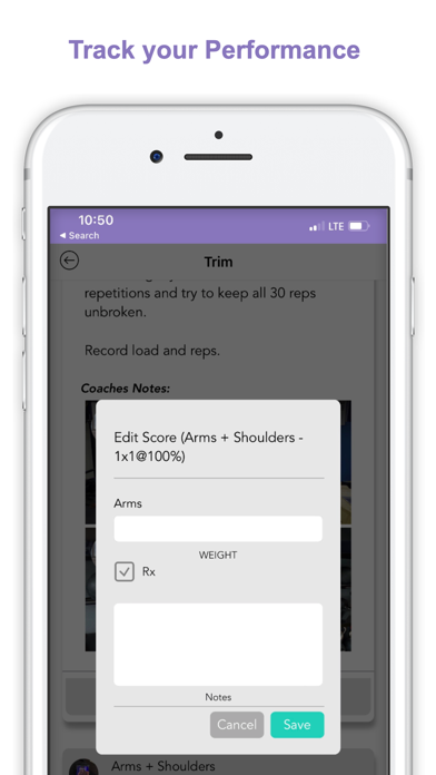 Feroce Fitness Screenshot