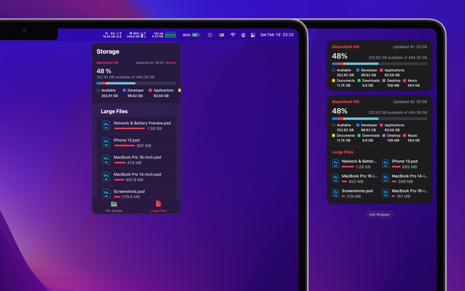 #5. Network & Battery (macOS) 由: 奕才 杨